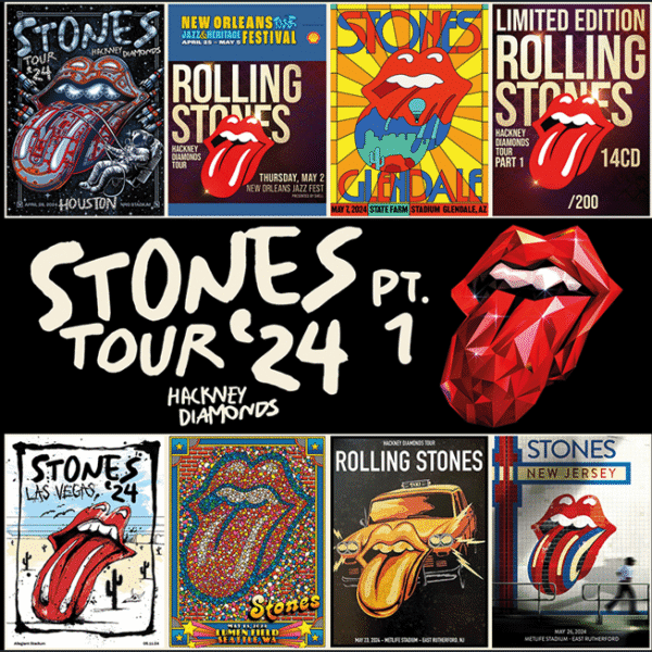 ROLLING STONES - TOUR '24 PART ONE 14 CD BOX SET