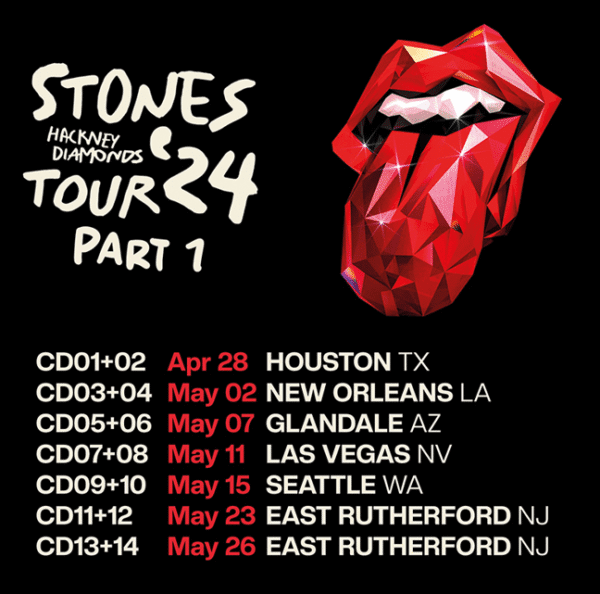ROLLING STONES - TOUR '24 PART ONE 14 CD BOX SET - Image 2