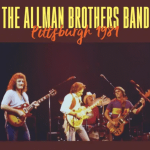 Band performing live on stage, 1981 concert.