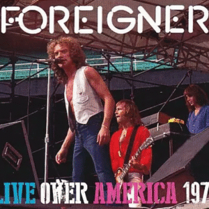 Foreigner performing live in 1979 concert.