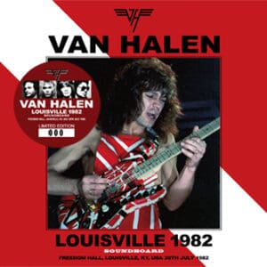 Van Halen concert poster, Louisville 1982.