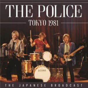 The Police performing live in Tokyo 1981.