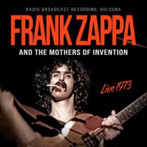Frank Zappa concert poster, live 1973.