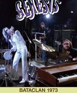 Band performing live on stage, 1973 concert.