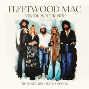 Fleetwood Mac Rumours Tour 1978 poster.