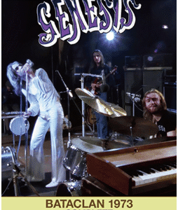 Genesis performing at Bataclan in 1973.