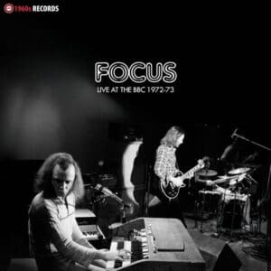 Focus band performing live in 1973 with keyboards and drums.