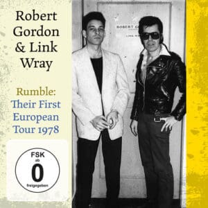 Album cover featuring Robert Gordon and Link Wray in black and white.