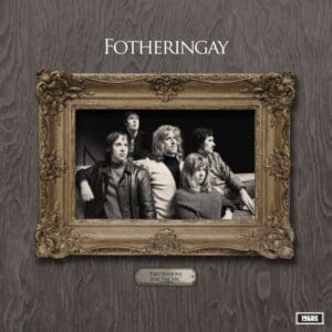 Album cover featuring a vintage framed photo of four band members.