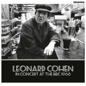 Leonard Cohen performing live at the BBC studio.