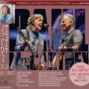 PAUL McCARTNEY - LIVE ARCHIVES VOLUME 8 (2 CD)