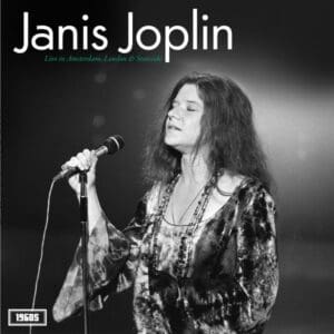 JANIS JOPLIN - LIVE IN AMSTERDAM, LONDON & STATESIDE (LP)