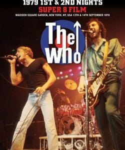 WHO - MADISON SQUARE GARDEN 1979 1ST & 2ND NIGHTS SUPER 8 (DVD-R)