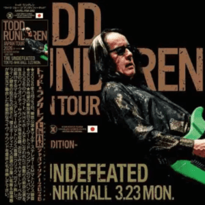 TODD RUNDGREN - THE UNDEFEATED: JAPAN 2026 (2 CD-R + DVD-R)