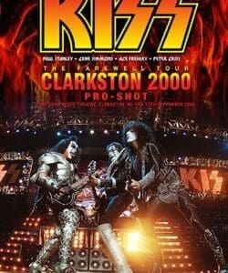 KISS - CLARKSTON 2000 PRO-SHOT (2 DVD-R)