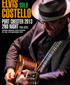 ELVIS COSTELLO - PORT CHESTER 2013 2ND NIGHT SOLO (3 DVD-R)