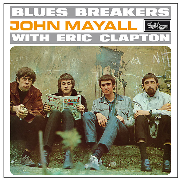JOHN MAYALL & THE BLUESBREAKERS – WITH ERIC CLAPTON (LP)