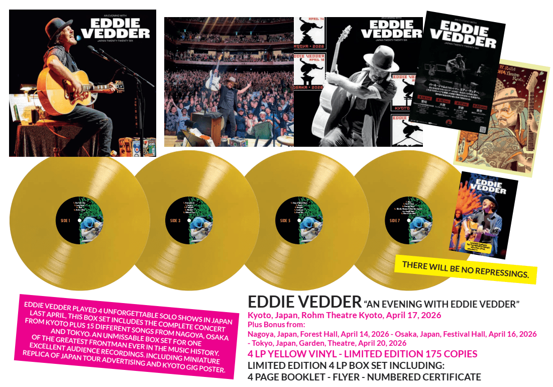 EDDIE VEDDER - AN EVENING WITH EDDIE VEDDER (4 LP) - Image 3