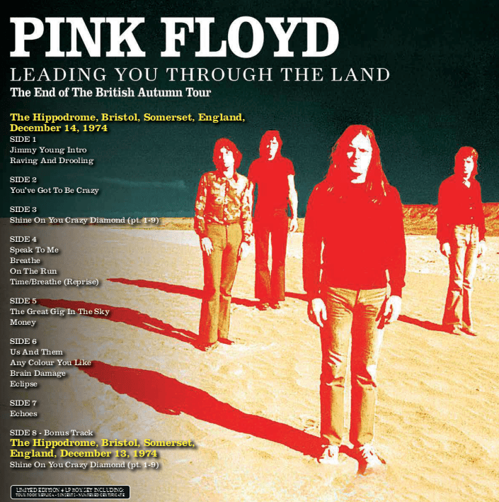 PINK FLOYD - LEADING YOU THROUGH THE LAND (4 LP BOX) - Image 3