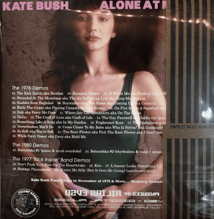 KATE BUSH - ALONE AT MY PIANO (CD) - Image 2